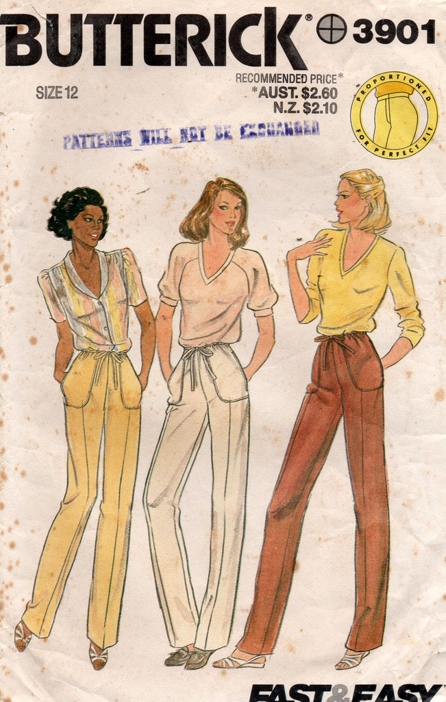 Butterick Pattern B6750 Misses' Elastic-Waist Shorts and Pants – Lincraft